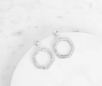 Heavenly Sparkle Rhinestone Drop Earrings