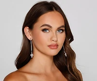 Elegant Details Rhinestone Earrings Set