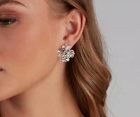 So Artsy Flower Studs