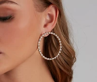 Elevate Rhine Hoop Earrings
