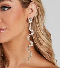 Slither Away Snake Earrings