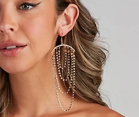 Thread Count Rhine Fringe Earrings
