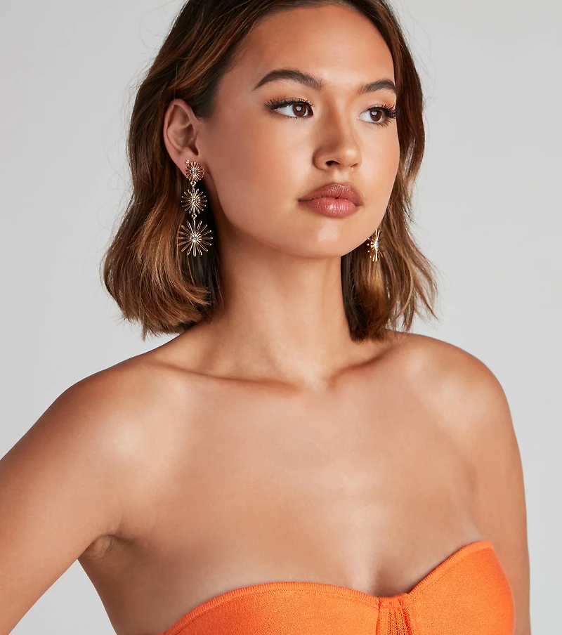 Make A Wish Starburst Earrings
