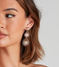 Make A Wish Starburst Earrings