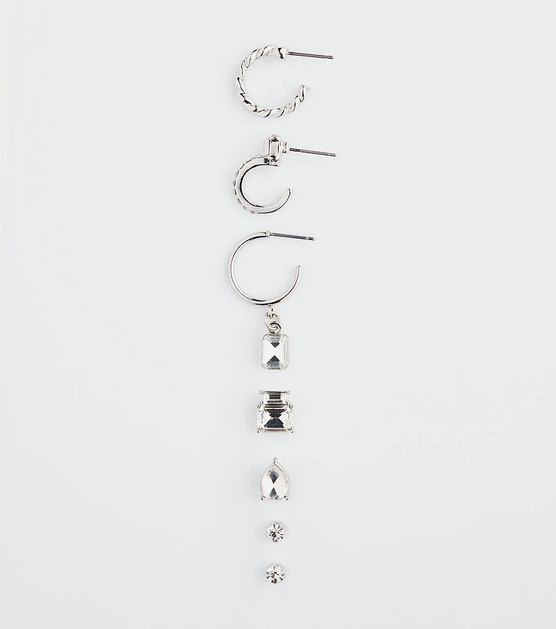 Endless Style Rhinestone Earring Variety Pack