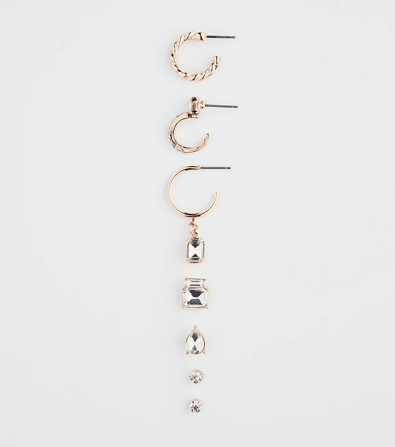 Endless Style Rhinestone Earring Variety Pack