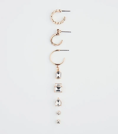 Endless Style Rhinestone Earring Variety Pack