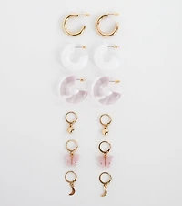 Hearts Align Six-Pack Earrings Set