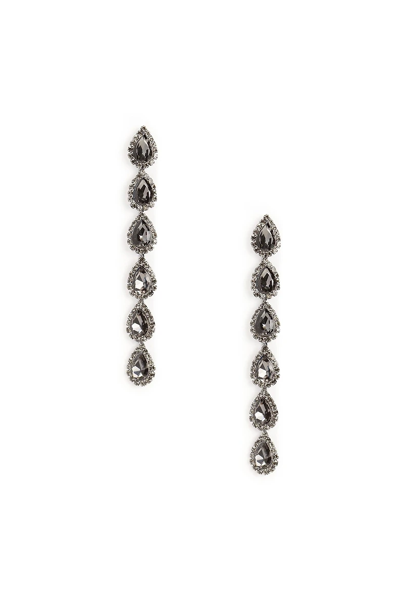 Dazzle Me Rhinestone Duster Earrings
