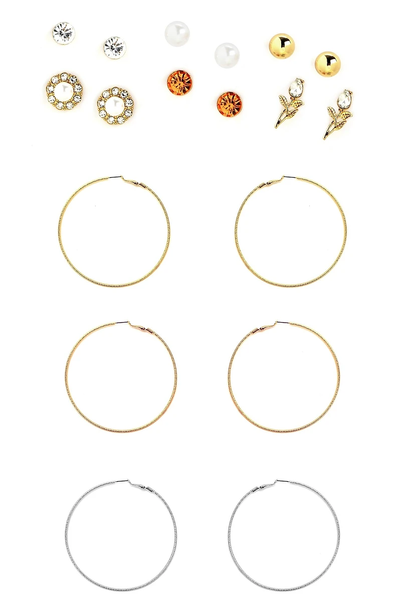 Rhinestone Frenzy Earring Variety Pack