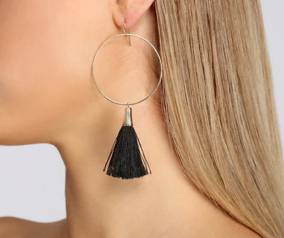 Tassel On Hoops