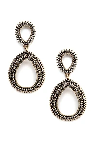 Feelin' Fancy Faceted Gemstone Earrings