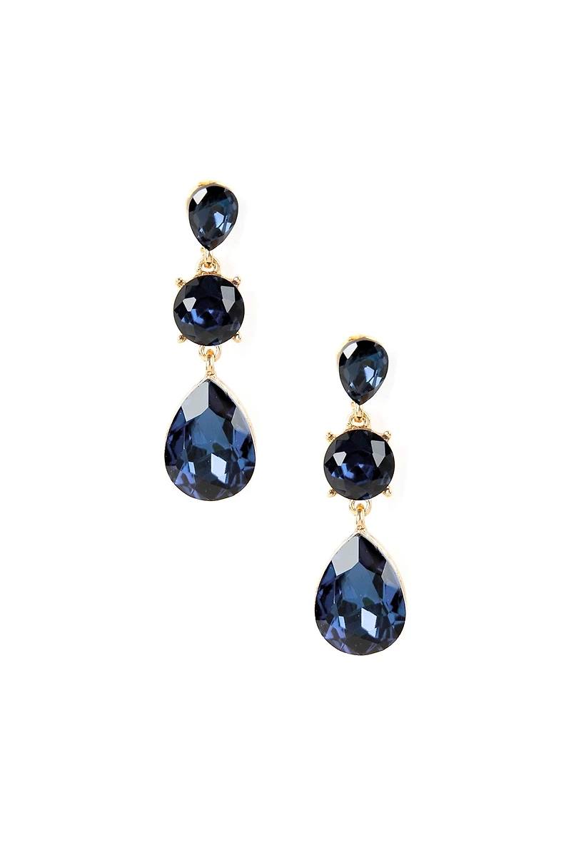 Unforgettable Tear Drop Gemstone Earrings