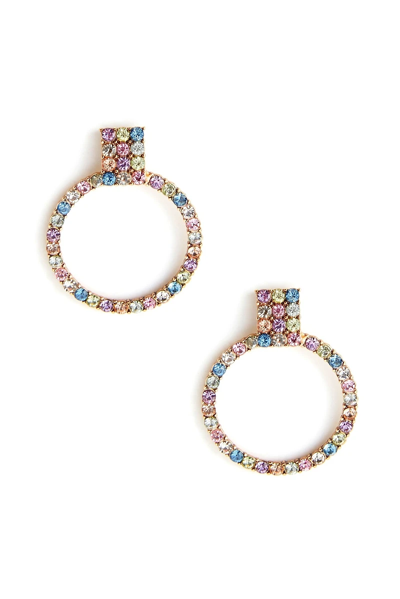 Dazzle With Rhinestone Earrings