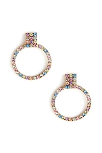 Dazzle With Rhinestone Earrings