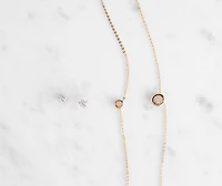 Dainty Cubic Zirconia Set