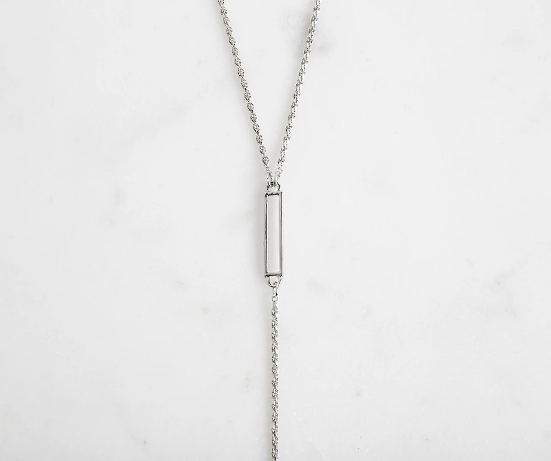 3 Row Luxe Lariat Layered Necklaces