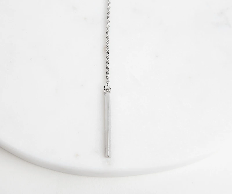 3 Row Luxe Lariat Layered Necklaces