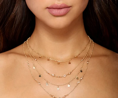 Seeing Stars Layered Necklace