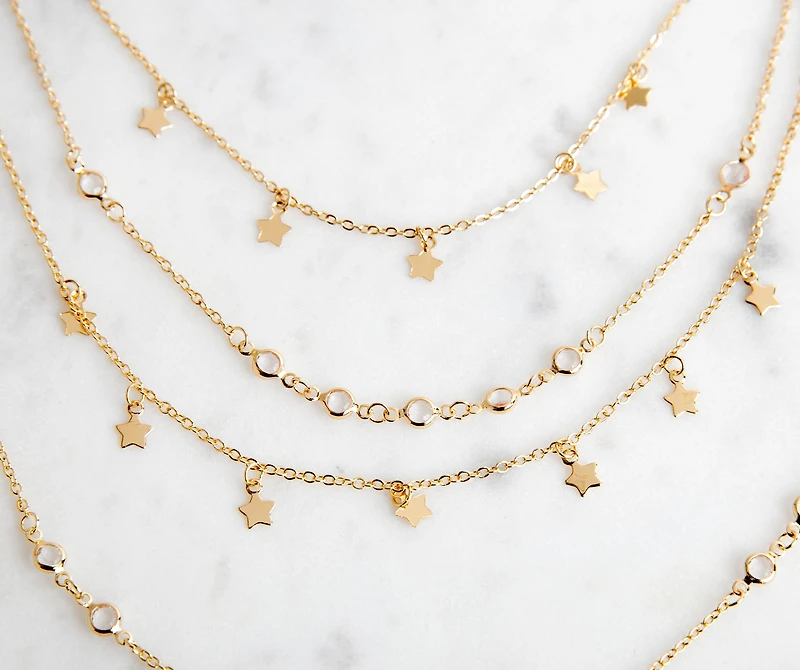 Seeing Stars Layered Necklace
