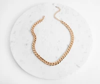 Cute In Cuban Chain Necklace