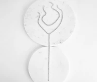 Dripping In Diamonds Lariat Set