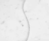 Simply Sparkle Cubic Zirconia Choker Set