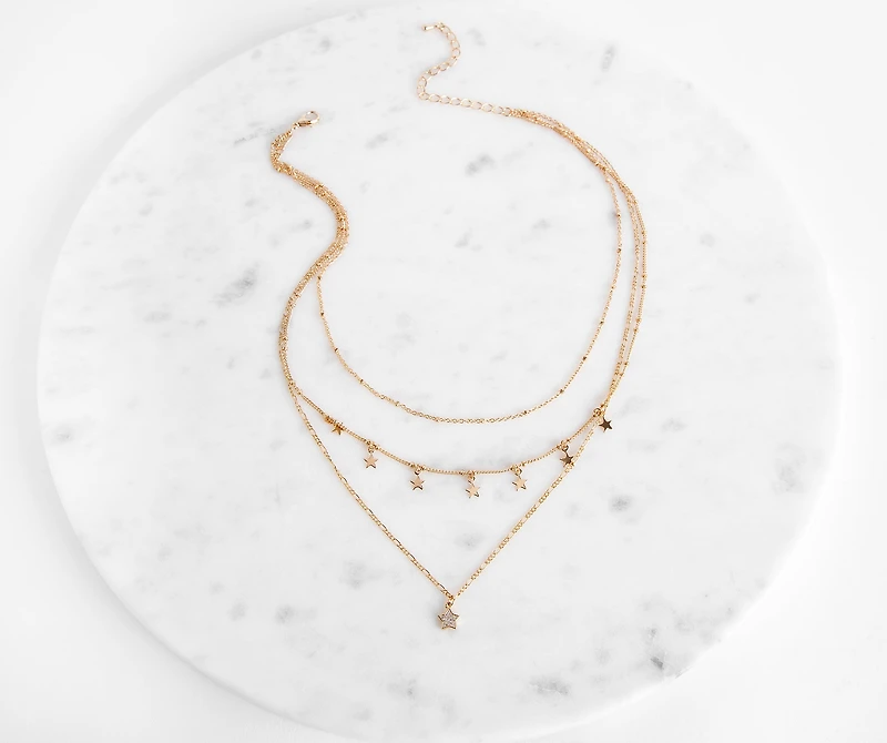 Twinkle Twinkle Dainty Necklace