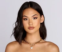 Such A Charmer Heart Pendant Necklace