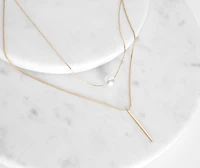 Pearl Ambition Dainty Necklace