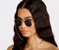 It's Chill Gold Sunglasses Chain