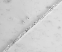 Pretty Dainty Choker + Stud Set