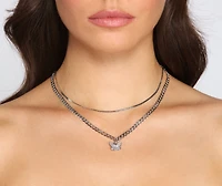 Sweet Vibes Butterfly Charm Necklace