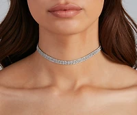 Glam On Clutch CZ Choker