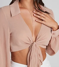 Simply Stated Dainty Body Chain