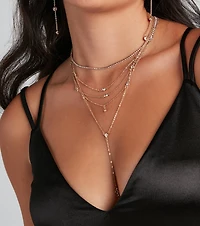 Chic Peek Dainty Layered Necklace