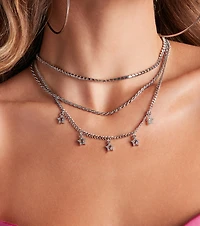 Trendy Celestial Vibes Star Charm Necklace