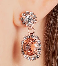 Dazzling Beauty Gemstone Necklace And Earrings Set