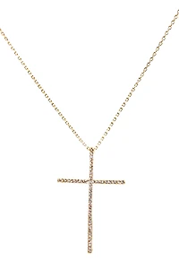 Long Cross Necklace