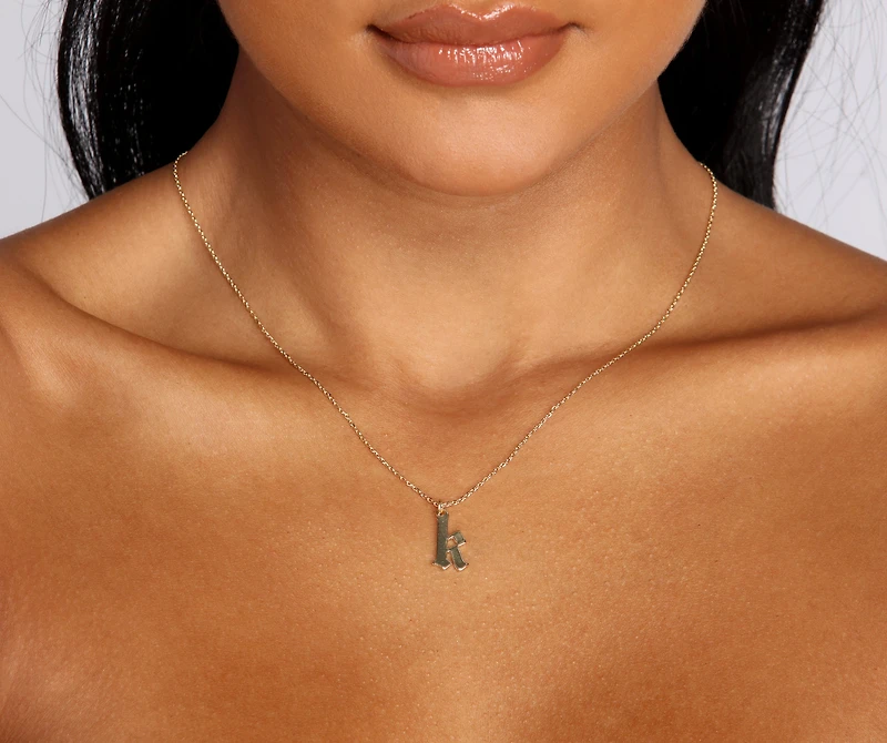 Initials Necklace