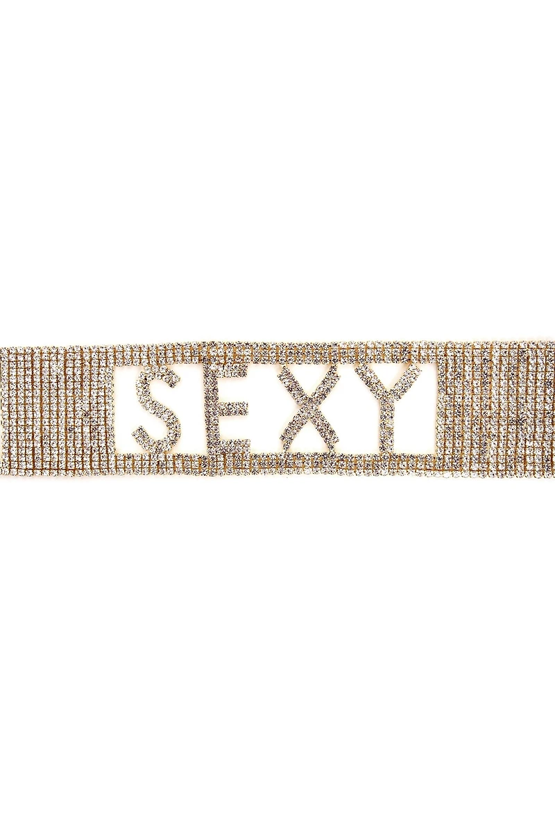 Sexy Rhinestone Statement Choker