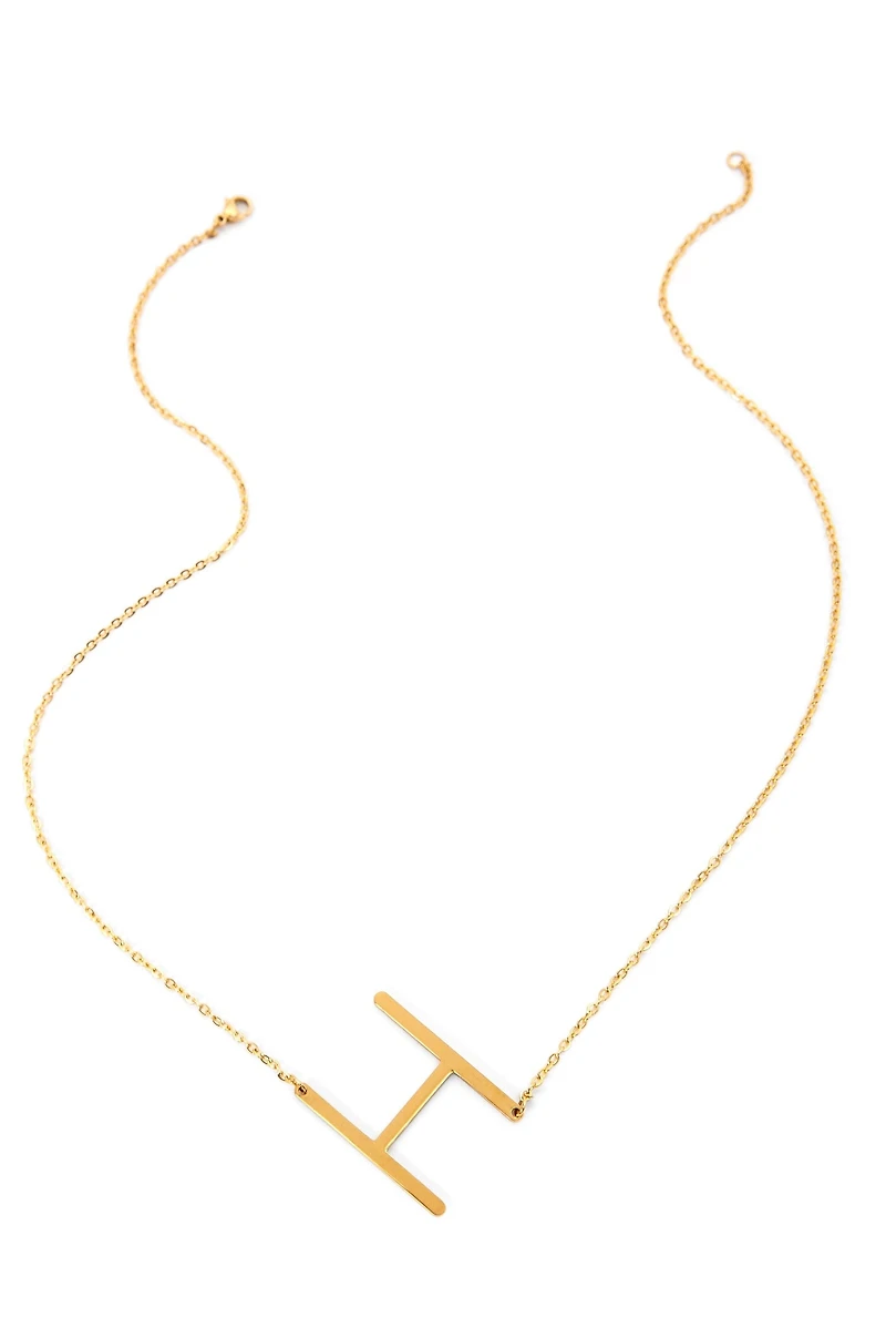 Give Me An H Necklace