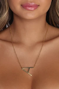Give Me An A Necklace