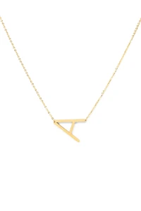 Give Me An A Necklace