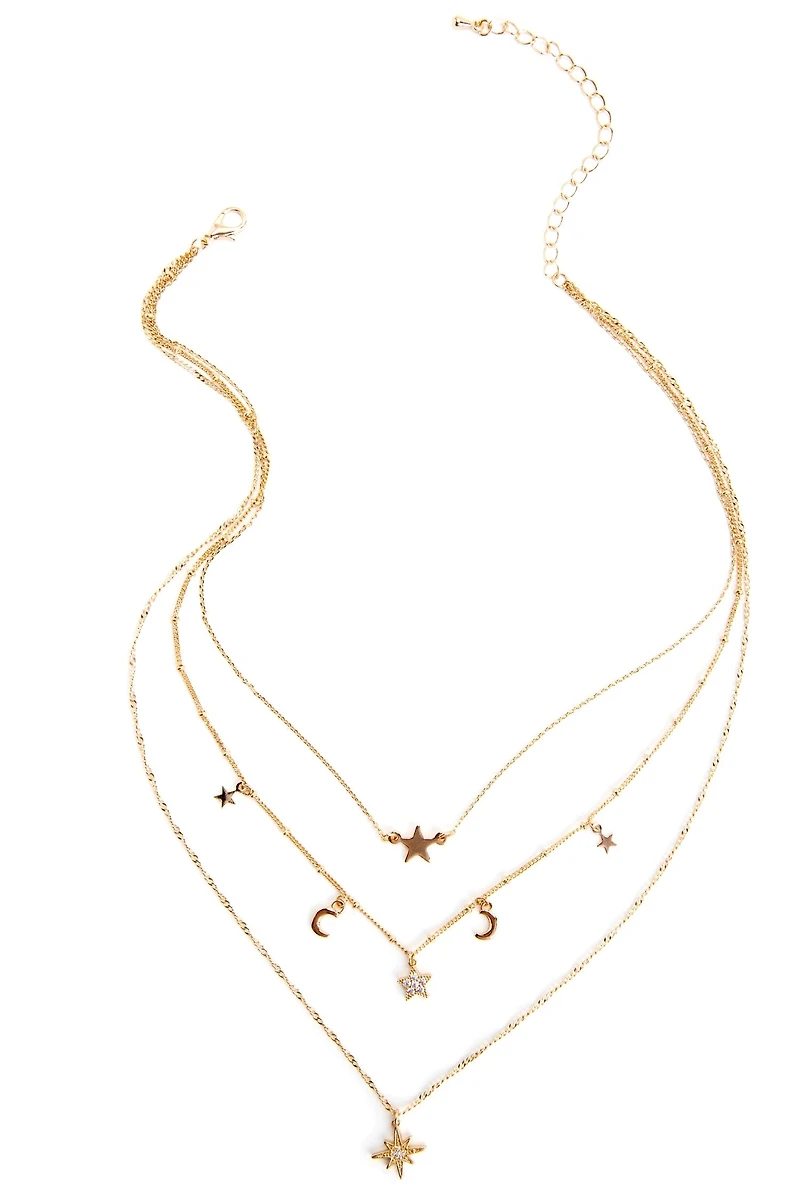 Star-Worthy Layered Necklace