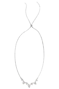 Layered In Rhinestone Necklace