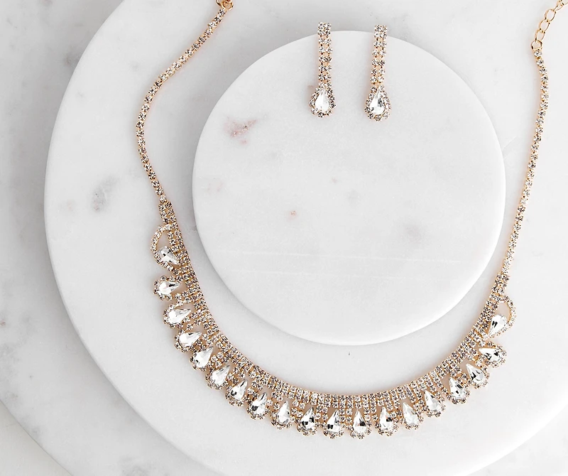 Luxe And Radiant Jewelry Set