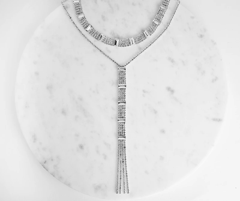Dripping In Elegance Necklace Set
