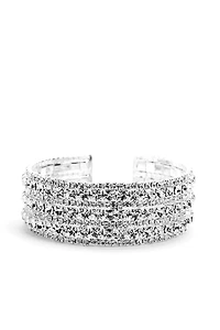 She's Stacked Rhinestone Cuff