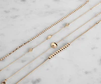 Sweet And Simple Dainty Bracelet Set
